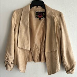 Women’s Nubuck Blazer Jacket